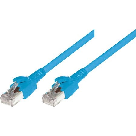 Dätwyler 653728 Dätwyler Patchkabel S/FTP, PiMF, Cat.6A, blau, 15,0 m