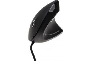 Dacomex 225126 Dacomex Ergonomische vertikale Maus V150U, für Rechtshänder, USB, schwarz