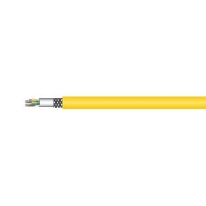 Draka 60015963 Draka Patchkabel UC300 HS26, Cat. 5e, SF/UTP, halogenfrei, gelb, 100 m Ring