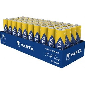 Varta 04006211354-40P VARTA Batterie Alkaline, INDUSTRIAL PRO, Mignon, AA, LR06, 1.5V, Schachtel (40-er Pack)