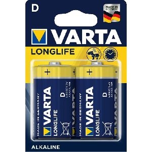 Varta 4920110412 VARTA Batterie Alkaline, Mono, D, HR20, 1.5V