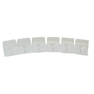 Tecline 69000007 Spiral-Kabelschlauch FIXIT-EASY, max. Bündeldurchmesser 23 mm, Transparent, 10 m Rolle