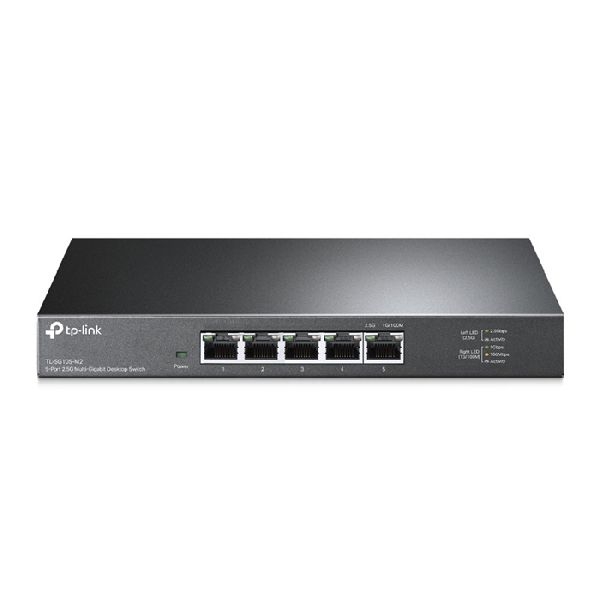 TP-Link TL-SG105-M2 TP-Link 2,5 Gigabit Switch TL-SG105M2, 5 Port, Desktop