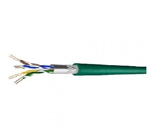 Draka 60015932 Draka Patchkabel UC300 HS26, Cat 5e, SF/UTP (bisherige Bezeichnung S/FTP), grün, 1000 m Einwegtrommel