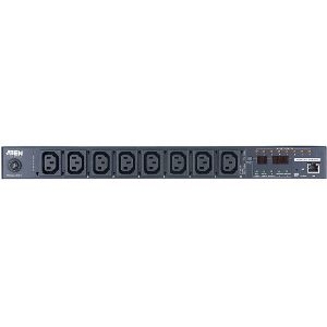 Aten PE6108G-AT-G ATEN schalt- und messbare PDU PE6108G-AT-G, 19", 1-phasig, 10 A, 8x C13, schwarz