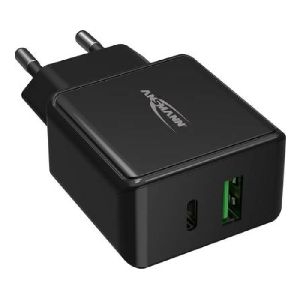 Ansmann 348363 Ansmann USB Schnellladegerät 2 Port USB A (QC) + USB C