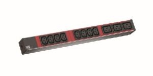 Bachmann 8002332 Bachmann IT PDU Basic, 1 HE 19" Steckdosenleiste ALU,