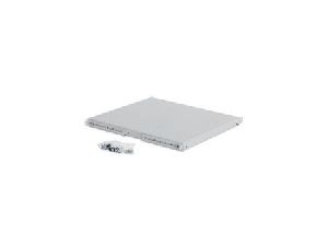 Triton RAC-UP-450-H4 Triton 19" Schwerlastboden für Netzwerkschränke, Festeinbau, Tiefe 450 mm, 150 kg, hellgrau RAL 7035