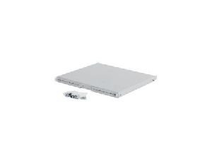 Triton RAC-UP-450-H4 Triton 19" Schwerlastboden für Netzwerkschränke, Festeinbau, Tiefe 450 mm, 150 kg, hellgrau RAL 7035