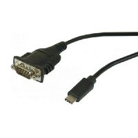 Tecline 040331 USB 2.0 Typ C zu RS232 Serial Adapter, USB St. C/ St. D