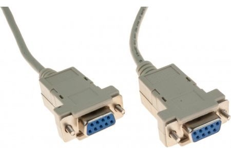 Exertis Connect 136011 Nullmodem Kabel DB9F/F, 3,0 m