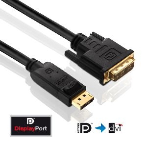 PureLink PI5200-010 PureLink PureInstall High Speed DisplayPort zu DVI Adapterkabel, 2K, DisplayPort St./ DVI-D St., 1,0 m