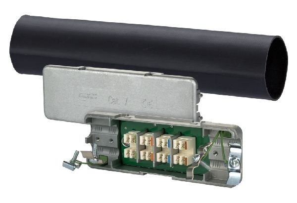 MetzConnect 130863-01-E Metz Connect Verbindungsmodul, bis Cat.7a, IP67