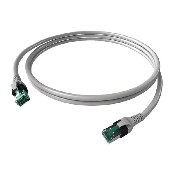EasyLan CP1OAAAAA0030 EasyLan DualBoot Patchkabel Cat.6A (ISO/IEC), S/FTP, grau, 3,0 m