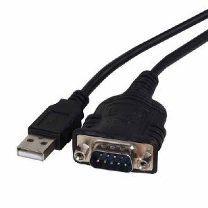 Exertis Connect 040341 USB 2.0 zu RS232 Serial Adapter, USB St. A/ St. DB9, 1,3 m