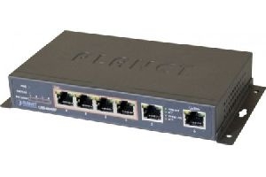 Planet GSD-604HP Planet Gigabit Switch GSD-604HP mit 4x Gigabit PoE+ u