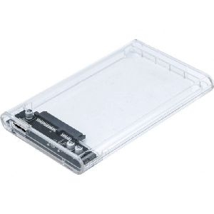 Exertis Connect 738323 SATA-Gehäuse, 2,5 Zoll, USB 3.0, transparent