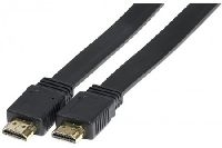 Exertis Connect 128250 HDMI High Speed Flachkabel, 4K, HDMI St. A/ HDM