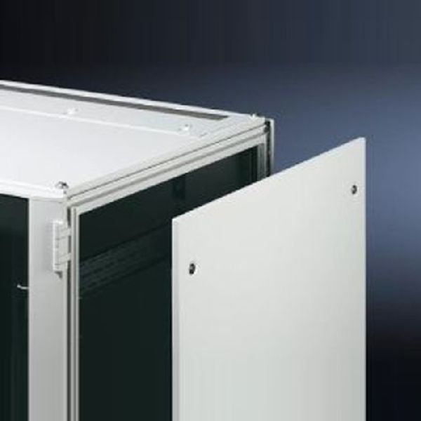 Rittal 7824220 Rittal Seitenwände, Stahlblech für TS 8 und TS IT, 47 HE, Tiefe 1000 mm, abschließbar, lichtgrau RAL 7035, VE = 2 Stück