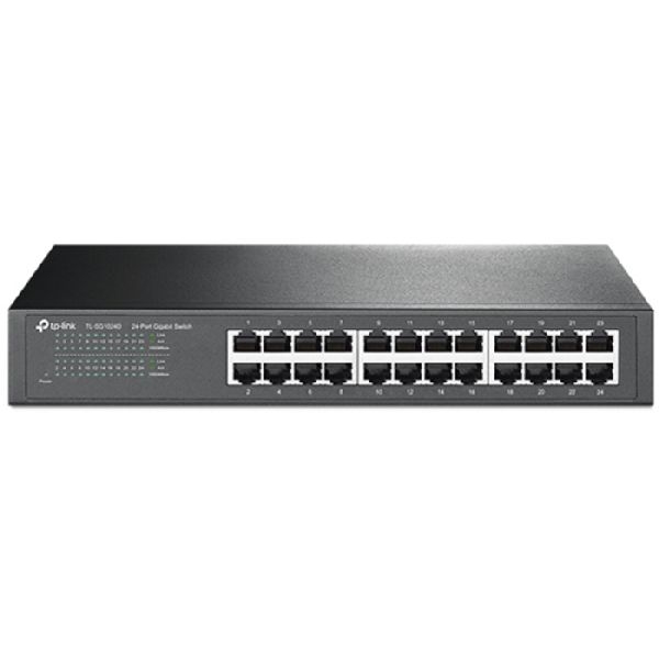 TP-Link TL-SG1024D TP-Link Gigabit Switch TL-SG1024D, 24 Port, 19 Zoll