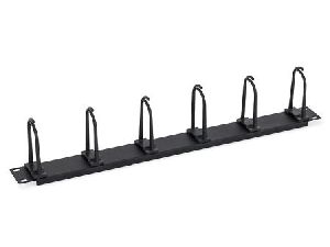 Triton RAB-VP-X21-A1 Triton 19" Kabelführungsleiste 1HE, 6x Metallbügel, schwarz