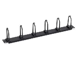 Triton RAB-VP-X21-A1 Triton 19" Kabelführungsleiste 1HE, 6x Metallbügel, schwarz