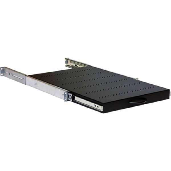 Triton RAB-UP-X19-A1 Triton RAB-UP-X19-A1, 19" Fachboden ausziehbar, für Belastung bis 50 Kg, 1HE/650mm, RAL 9005 schwarz