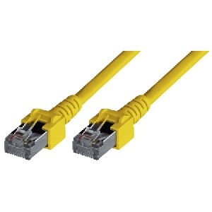 Dätwyler 652112 Dätwyler Patchkabel S/UTP, Cat.5e, gelb, 3,0 m