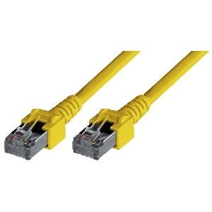 Dätwyler 652112 Dätwyler Patchkabel S/UTP, Cat.5e, gelb, 3,0 m