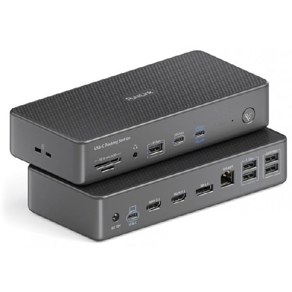 Vuelogic VL-D220 Vuelogic 15-in-1 USB-C Dockingstation VL-D220, Triple Display, 8K, 100 W PD