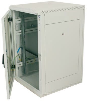 Triton RMA-15-A68-CAX-N1 Triton 19" Netzwerkschrank RMA, 15 HE, 600 x 800 mm, lichtgrau RAL 7035