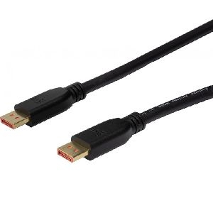 Exertis Connect 127241 DisplayPort 2.1 Kabel, 80 Gbit/s, UHBR20, 4:4:4, GRS, DisplayPort St./ DisplayPort St., 1,0 m