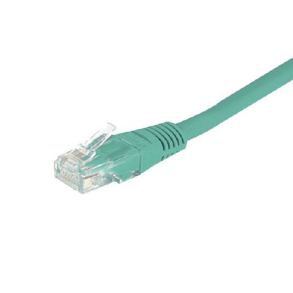 Exertis Connect 244700 Patchkabel Cat. 6, U/UTP, grün, 0,5 m