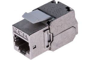 Dexlan 272928 Dexlan Anschlussbuchse RJ45, Cat. 6A, STP, Keystone-Modu