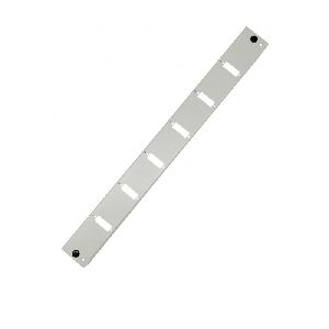 Tecline 20500003 Tecline Frontblende für 19" Spleißbox 1 HE, 6x SC Duplex / LC Quad, lichtgrau RAL 7035