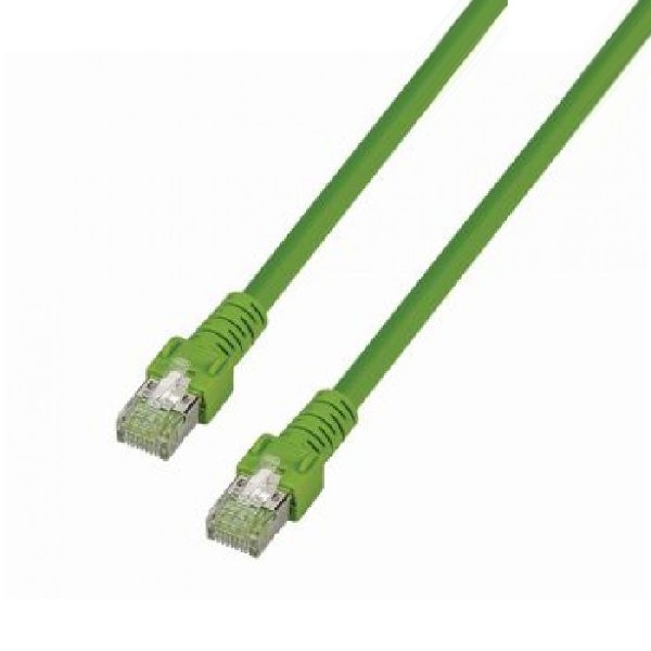 TTL 1842-SK-3,0M TTL Patchkabel Cat. 6A, SF/FTP, schleppkettentauglich, halogenfrei, grün, 3,0 m