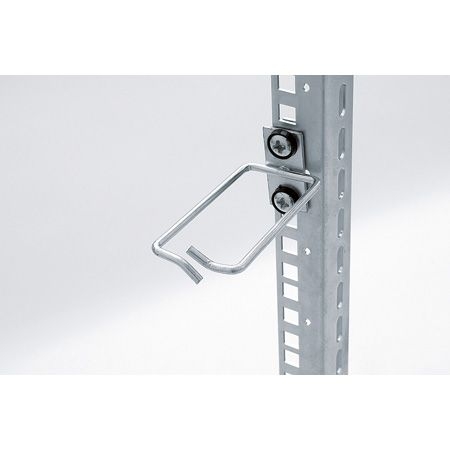 Triton RAX-D2-X48-X3 Triton Kabelrangierbügel, Kabelführung senkrecht, Kabeleinführung vorn, Befestigung mittig, B 40 x T 80 mm
