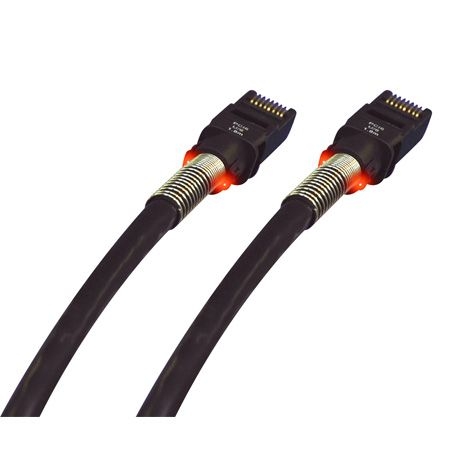 Patchsee PCI6-DPF/66 Patchsee Patchkabel DirectPatch, Cat.6a, U/FTP, schwarz, 20,0 m