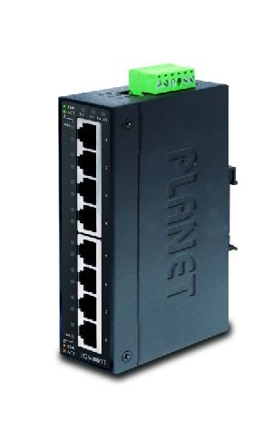 Planet IGS-801T Planet Industrial Gigabit Switch IGS-801T, 8 Port, für Hutschienenmontage