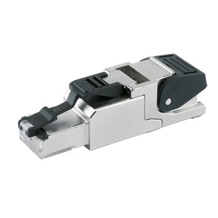 Telegärtner J00026A2000 / 100023037 Telegärtner feldkonfektionierbarer RJ45 Stecker MFP8, T568 A Cat.6A, geschirmt