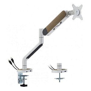 Dacomex D35-100CG-W Dacomex Tischhalter für 1 Flachbildschirm 43 - 89 cm (17 Zoll - 35 Zoll), weiß