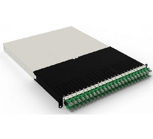 Patchbox PONE30UTPGR patchbox.one/30RU/UTP (1,8 m) mit 24 Kassetten, Patchkabel Cat. 6a, U/UTP, PoE++, Kabel grau