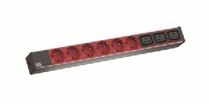 Bachmann 8002333 Bachmann 19" IT PDU Basic, 1 HE, 6x Schutzkontaktstec