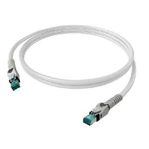 EasyLan CP1OWMSMS0050 EasyLan VarioBoot Patchkabel Cat.6A (ISO/IEC), winkelbar, S/FTP, weiß, 5,0 m