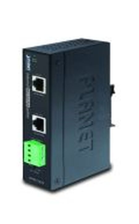 Planet IPOE-162S Planet Industrial Splitter IPOE-162S IEEE 802.3at Gigabit High Power over Ethernet für Hutschienenmontage
