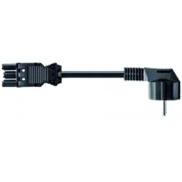 Bachmann 375007 Bachmann Stromzuleitungen für Facility Systeme mit GST18 Anschluss, 5,0m. mit Schutzkontakt-Winkelstecker