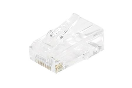 Exertis Connect 920560 RJ45 Modularstecker Cat. 6, UTP, für Patchkabel, VPE 10 Stück