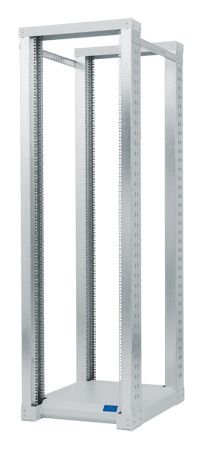 Triton RSX-27-XD8-CXX-A1 Triton 19" Gestellrahmen / Rack RSX, 2-teilig, 27 HE, 616 x 800 mm (+ 2x 150 mm für Standfüße), hellgrau RAL 7035
