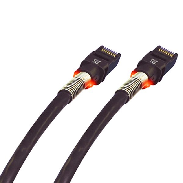 Patchsee PCI6-F/13 Patchsee Patchkabel PCI-6Patch, Cat. 6a, U/FTP, schwarz, 4,0 m