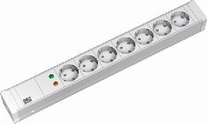 Bachmann 333004 Bachmann 19" PDU ALU Steckdosenleiste mit Überspannung